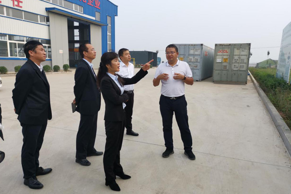 陜西航天建設集團有限公司總經理、黨委副書記謝明娟率隊赴遼寧一諾環保產業集團開展考察調研工作